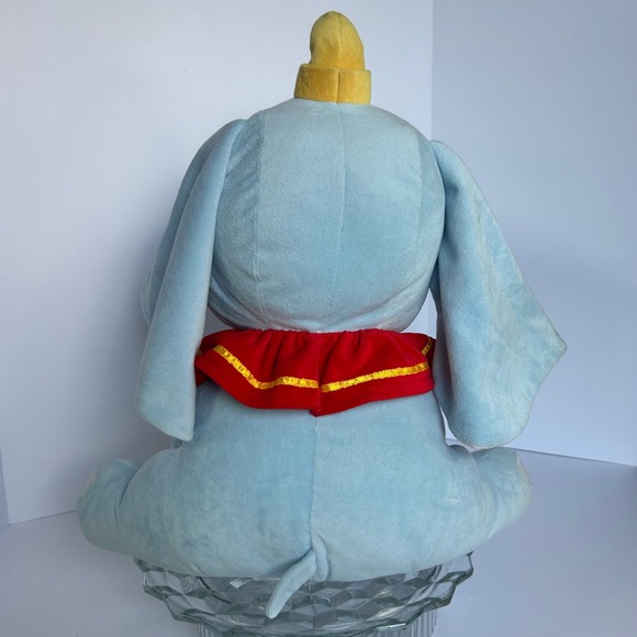 Disney Baby Dumbo Plush Stuffed Animal Toy Blue Red‎ Yellow - Picture 4 of 7